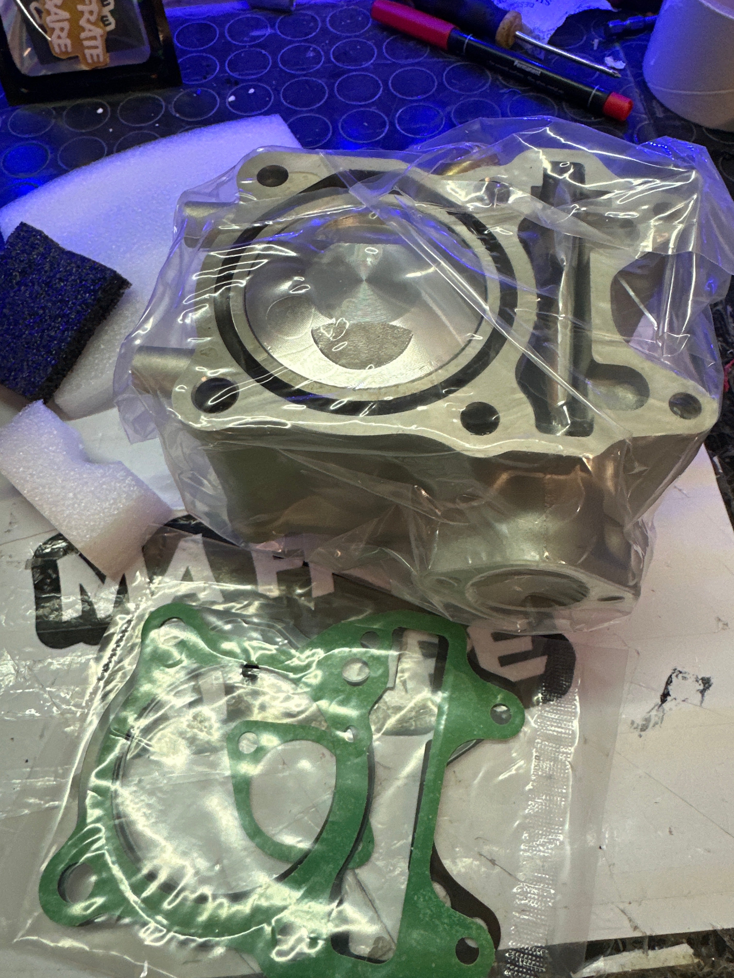 Cilindro forgiato Honda sh 125 150 62mm 175cc plug e play ✅