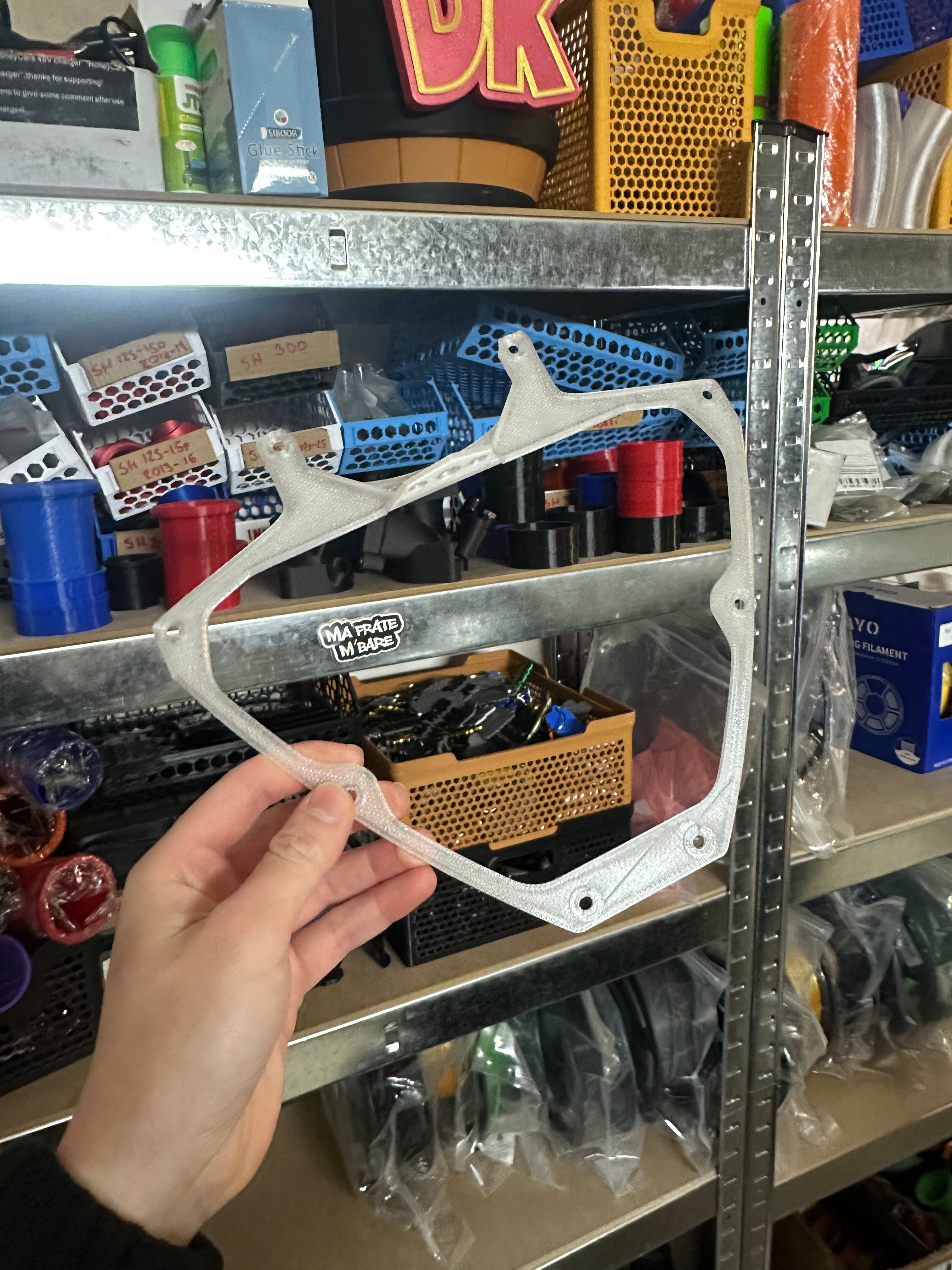 PANNELLO REGGIFILTRO + PORTA SENSORE RACING Immagine principale del prodotto