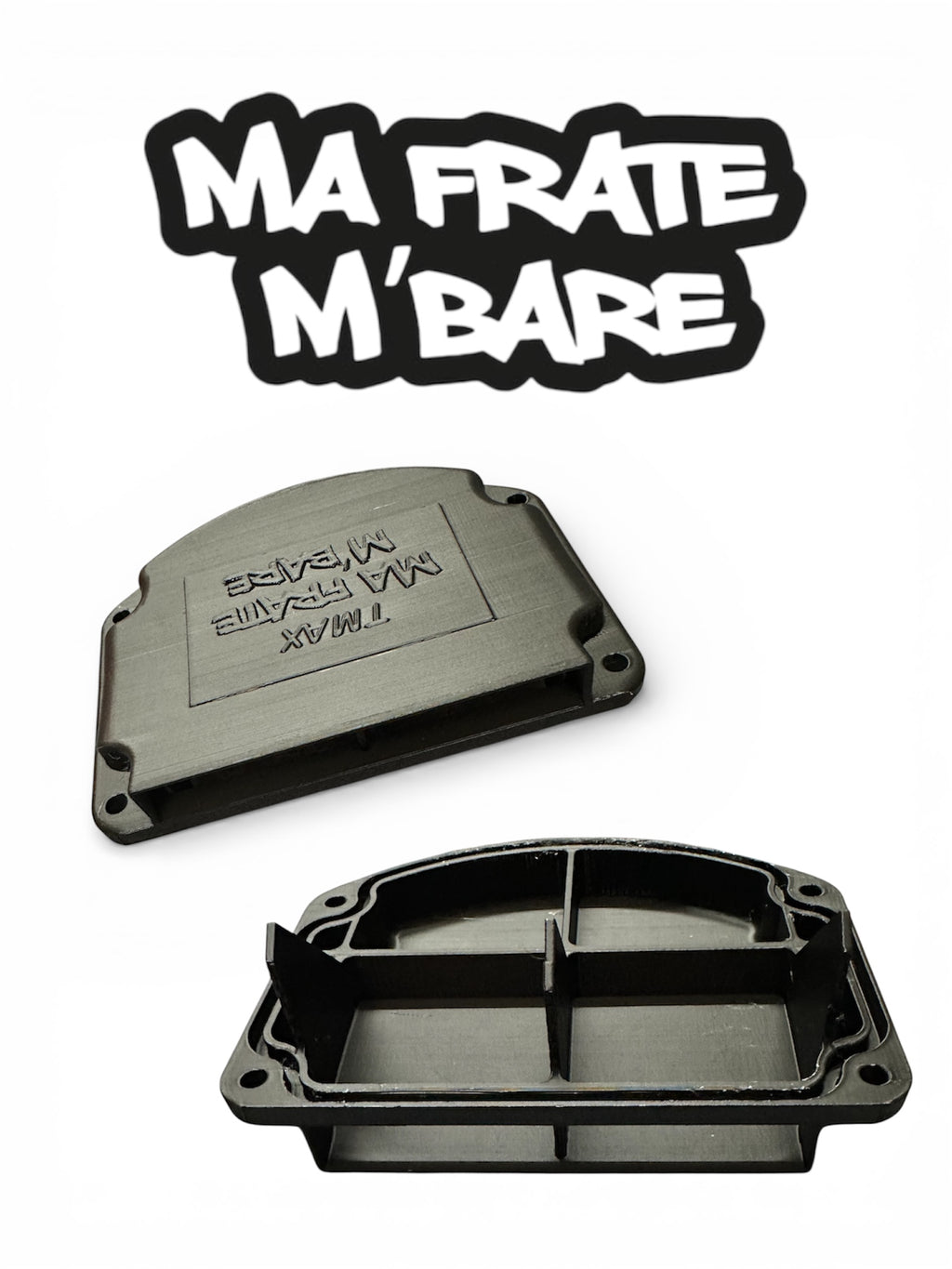 COVER AIRBOX TMAX 530 alettato racing