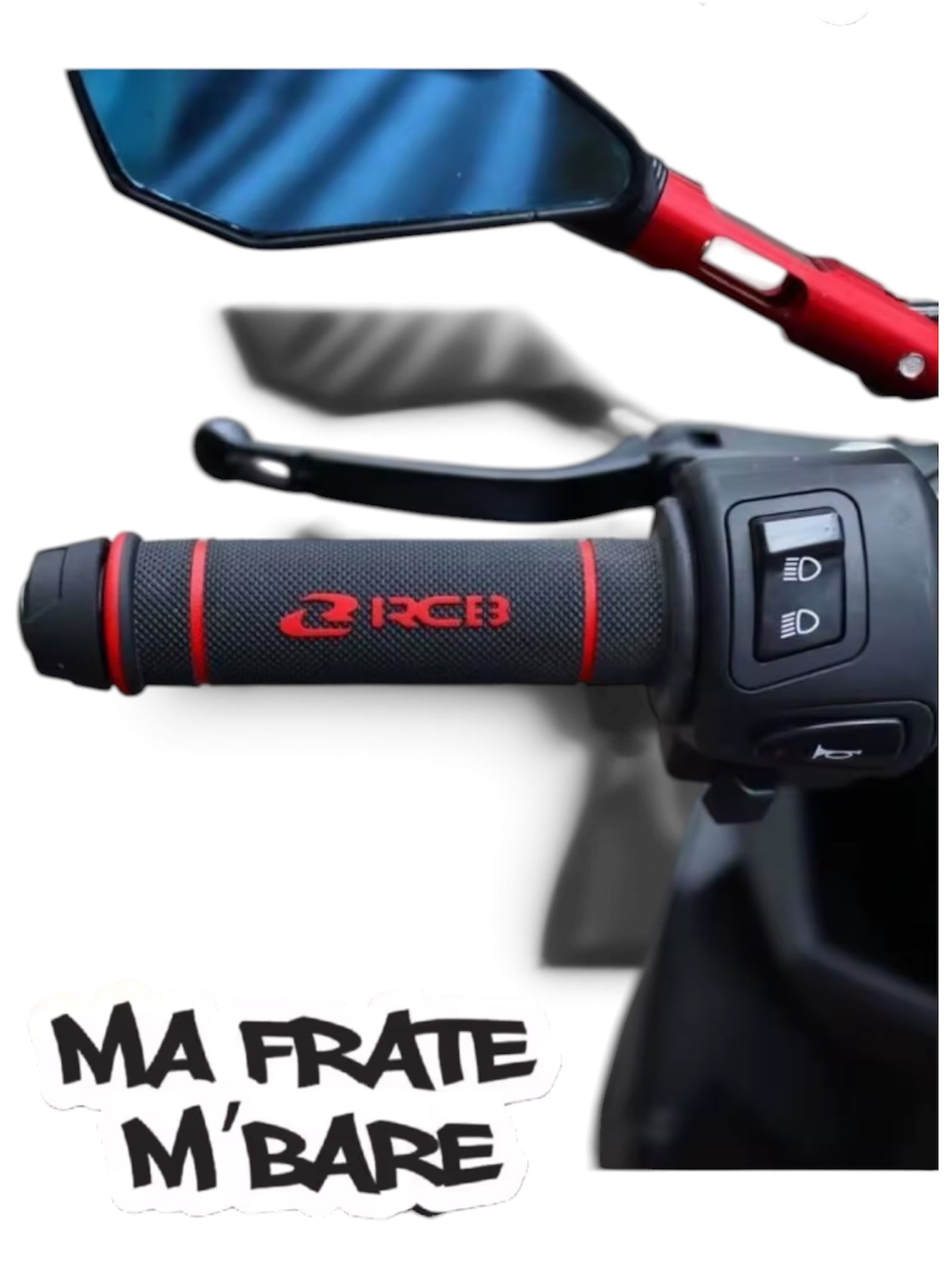 Manopole rcb universali moto e scooter ✅