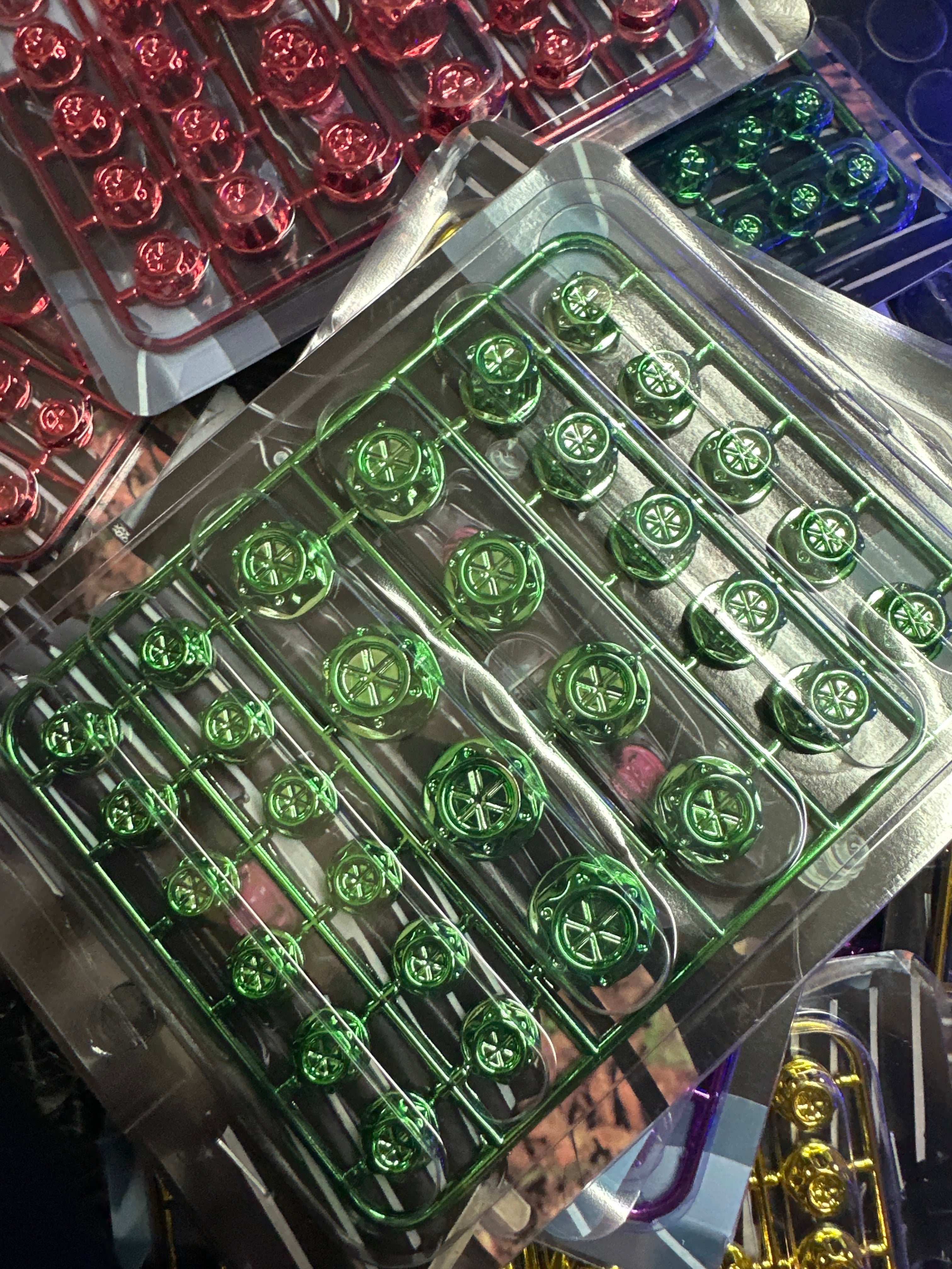 Tappi copri bulloni universali metallizzati