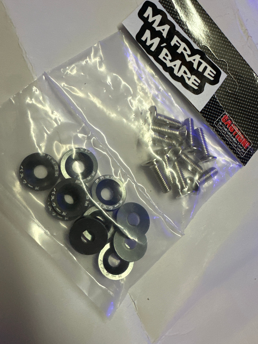 Pacchetto viti m6 10 pezzi varie scooter decorazione