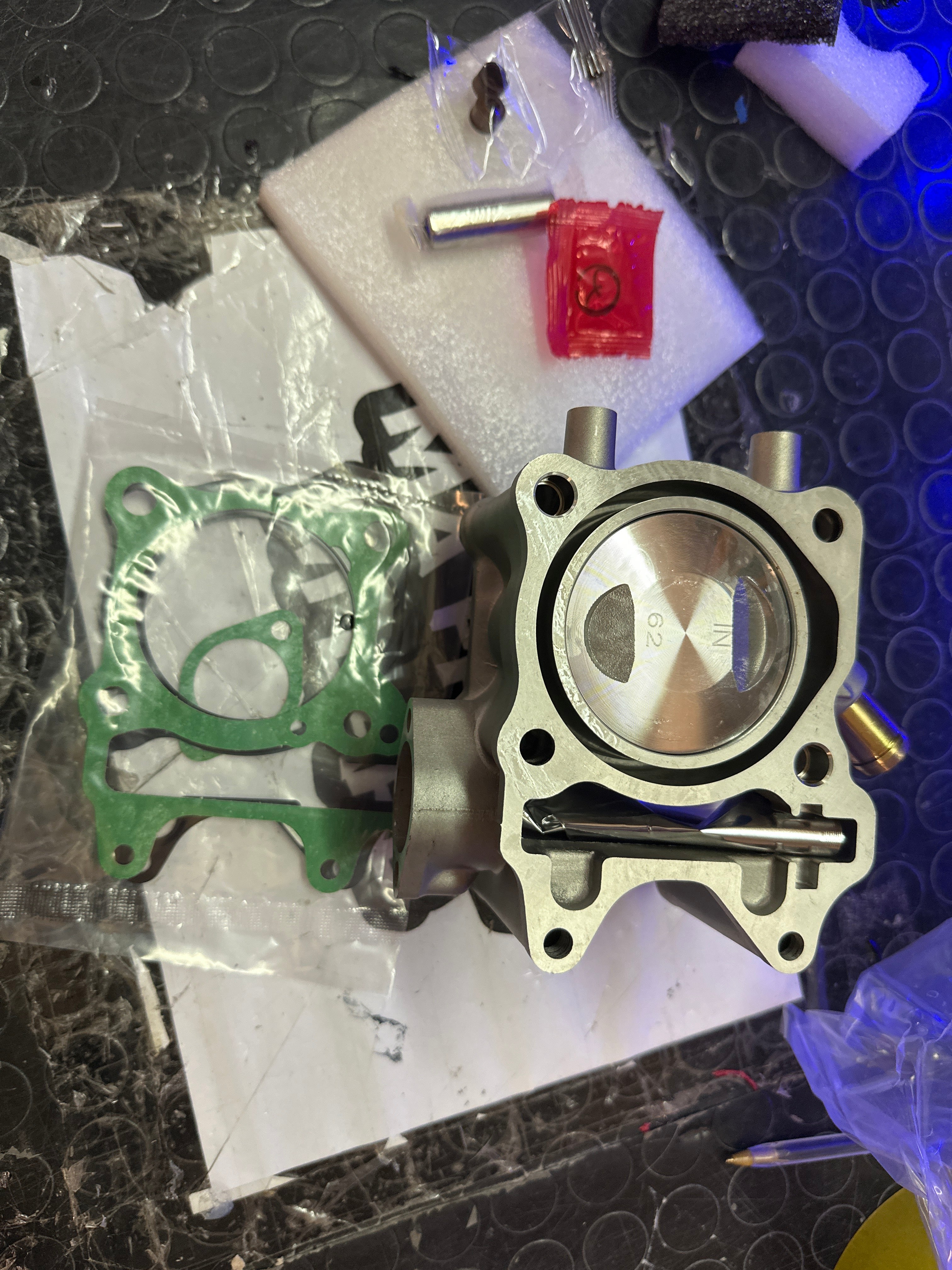 Cilindro forgiato Honda sh 125 150 62mm 175cc plug e play ✅