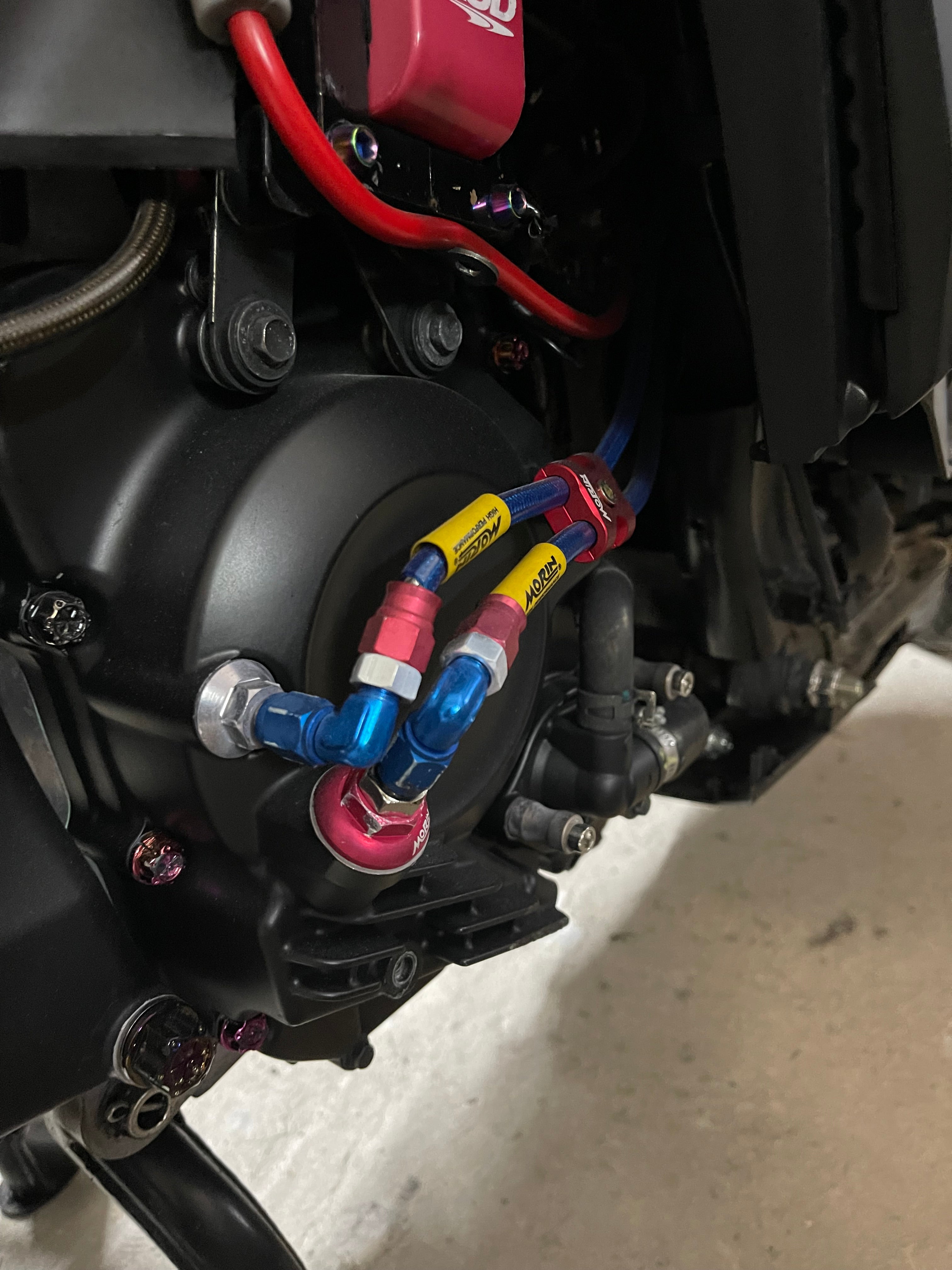 Morin tubi sfiati olio RACING Honda Sh forza 300-350