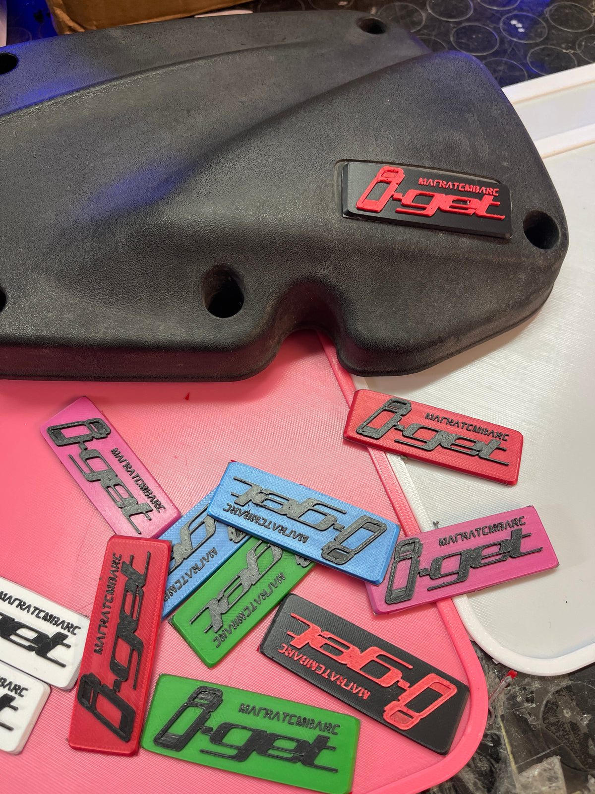 Emblema iget Piaggio universale sticker adesivo mafratemabre