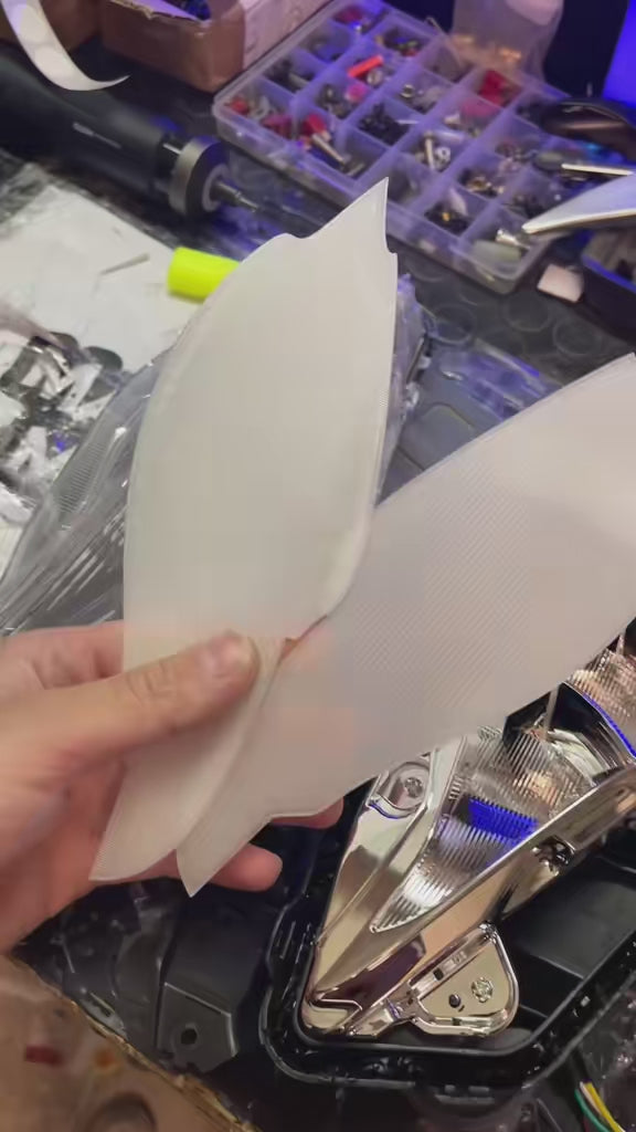 Led fai da te con plafoniera decorabile